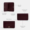 imageCoach Womens Essential Slim Card CaseB4MERLOT