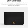 imageCoach Womens Essential Slim Card CaseBlack