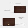 imageCoach Womens Essential Slim Card CaseMaple
