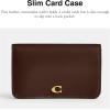 imageCoach Womens Essential Slim Card CaseMaple