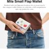 imageCoach Womens Mila Small Flap AccessoryTravel WalletB4CHALK MULTI