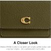 imageCoach Womens Mila Small Flap AccessoryTravel WalletB4OLIVE