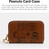 imageCoach x Peanuts Essential Small Zip Around Card Case in Newspaper PrintB4Hazelnut