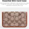 imageCrystal Signature Jacquard Essential Slim Card Case