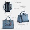 imageCoach Colored Dye Denim Cargo Tote 26Indigo