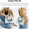 imageCoach Colored Dye Denim Cargo Tote 26Multi