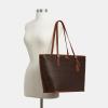 imageCoach Taxi Tote in Signature CanvasB4Maple Sable