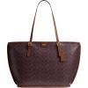 imageCoach Taxi Tote in Signature CanvasB4Black Currant Sable