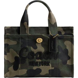 imageCoach Colored Dye Denim Cargo Tote 26B4Green Multi