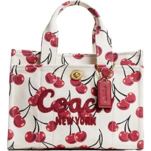 imageCoach Colored Dye Denim Cargo Tote 26Chalk Multi