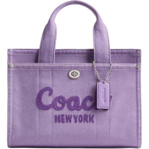 imageCoach Colored Dye Denim Cargo Tote 26Iris