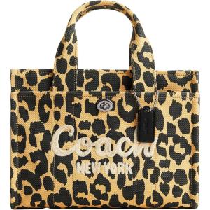 imageCoach Colored Dye Denim Cargo Tote 26Leopard