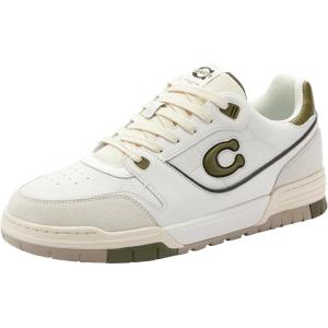 imageCoach Mens Soho SneakerOliveOptic White