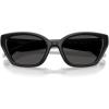 imageCOACH Womens Hc8434u Universal Fit SunglassesBlackGrey Solid