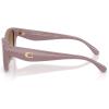 imageCOACH Womens Hc8434u Universal Fit SunglassesMilky PuttyBrown Peach Gradient