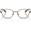 imageCoach HC5194TD Prescription Eyewear Frames Satin BronzeDemo Lens 50 mm