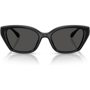 imageCOACH Womens Hc8434u Universal Fit SunglassesBlackGrey Solid