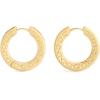 imageCOACH Jewelry Womens Signature C Small Hoop EarringsGold
