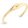 imageCOACH Jewelry Womens Signature Signet Cuff BraceletGold