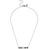 imageCOACH Womens Gemstone Earring and Necklace SetBLACK