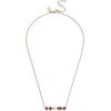 imageCOACH Womens Gemstone Earring and Necklace SetRED