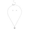 imageCOACH Jewelry Womens Signature C Pav Star Necklace ampamp Earrings Boxed Jewelry Set