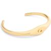 imageCOACH Jewelry Womens Signature Signet Cuff BraceletGold