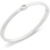 imageCOACH Jewelry Womens Signature C Bangle BraceletRhodium
