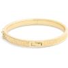 imageCOACH Jewelry Womens Signature C Buckle Bangle Bracelet