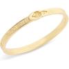 imageCOACH Jewelry Womens Signature C Buckle Bangle Bracelet