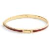 imageCOACH Jewelry Womens Signature C Enamel Bangle BraceletRedGold