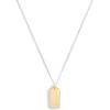 imageCOACH Jewelry Womens Signature Hangtag Pendant Necklace