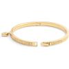 imageCOACH Jewelry Womens Signature Tea Rose Charm Bangle Bracelet