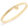 imageCOACH Jewelry Womens Signature Tea Rose Charm Bangle Bracelet