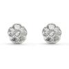 imageCOACH Jewelry Womens Signature Tea Rose Stud Earrings