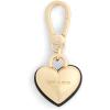 imageCOACH Womens Collectible Signature Jewelry CharmC Enamel Heart BlackGold
