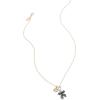 imageCOACH Womens Collectible Signature Jewelry CharmPearl Bow BlackRhodium