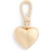 imageCOACH Womens Collectible Signature Jewelry CharmQuilted Heart Gold