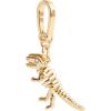 imageCOACH Womens Collectible Signature Jewelry CharmRexy Dino Gold