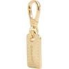 imageCOACH Womens Collectible Signature Jewelry CharmStitched Hangtag Gold