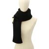 imageCOACH womens Embossed Knit MufflerBlack