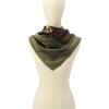 imageCOACH womens Stacked Tabby Printed Silk SquareOlive Multi