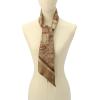 imageCOACH womens Stacked Tabby Printed Wide Silk SkinnyTan