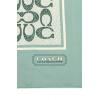 imageCOACH womens Textured Signature C Printed Silk SquareAquamarine