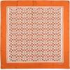 imageCOACH womens Textured Signature C Printed Silk SquareBurnished Amber