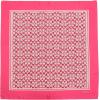 imageCOACH womens Textured Signature C Printed Silk SquareDragonfruit
