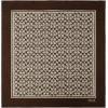 imageCOACH womens Textured Signature C Printed Silk SquareMaple