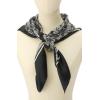 imageCOACH womens Textured Signature C Printed Silk SquareMidnight Navy