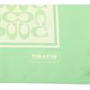 imageCOACH womens Textured Signature C Printed Silk SquarePale Pistachio
