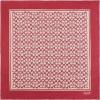 imageCOACH womens Textured Signature C Printed Silk SquarePink